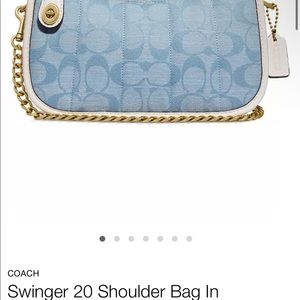 Coach shoulder bag